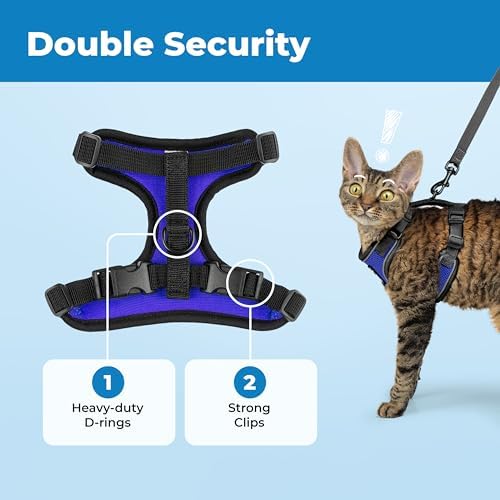 Voyager Escape-Proof Step-in Cat Harness & Leash - Image 5