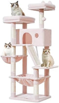 Taoqimiao Sturdy Cat Tree, 58In Cat Tower by Taoqimiao