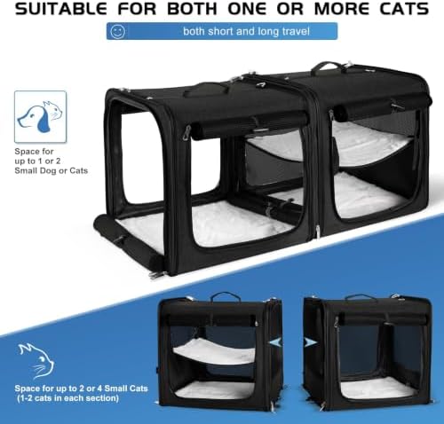 Extra Large Cat Carrier for 2 Cats - Image 4