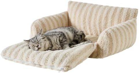 Hollypet Cat Bed Small Dog Orthopedic Couch Beds - Image 2