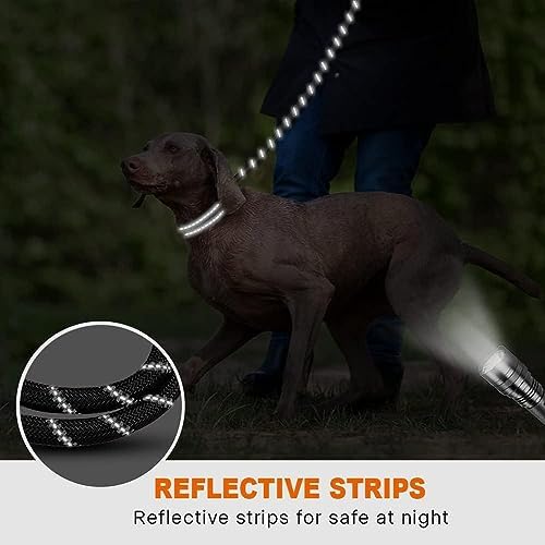 Taglory Rope Dog Leash for Medium Large Dogs, 5 FT Padded Handle - Image 5