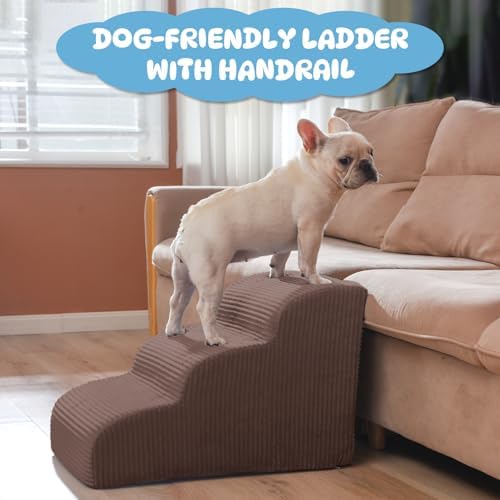Mesa Lemon 4 Step Dog Stairs Pet Ramp - Image 2
