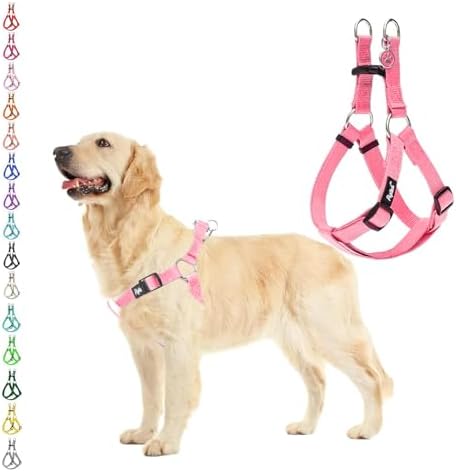 PUPTECK No Pull Dog Harness Large Sized Step-in Adjustable Puppy Vest by PUPTECK