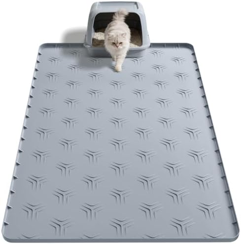 JUJOMAT Cat Litter Box Mat by JUJOMAT
