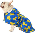 HDE Hooded Dog Bathrobe Quick Dry Towel Wrap by HDE