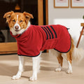 Microfiber Dog Bathrobe, Super Absorbent Dog Drying Coat by HezzLuv