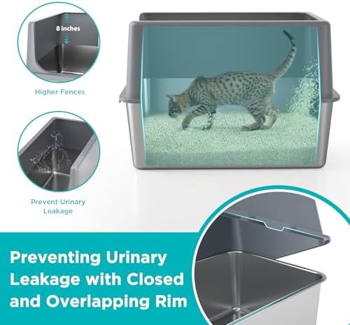 Stainless Steel Litter Box - Image 3