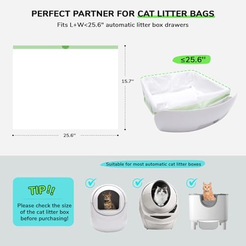 65 Count Drawstring Cat Litter Bags - Image 2