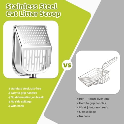 Ownpets Stainless Steel Litter Scoop - Image 2