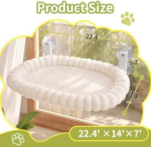 Foldable Cat Window Hammock Foldable Cordless Cushion Bed - Image 2