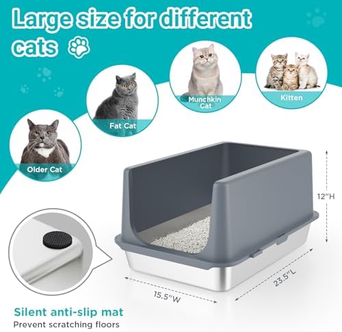 Stainless Steel Litter Box - Image 4