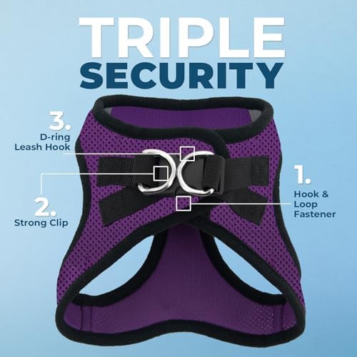 Best Pet Supplies Voyager Step-in Air All Weather Mesh Harness and Reflective - Image 2