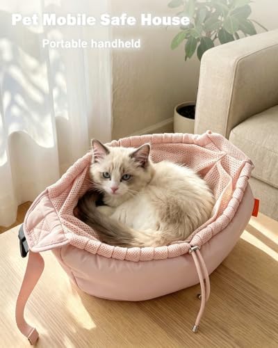 Pet Sling Carrier for Small Dogs & Cats up to 15 lbs, Puppy Carrier Purse - Image 5