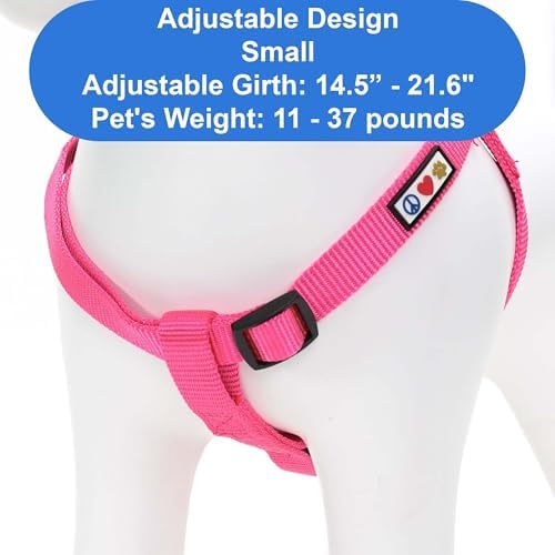 Pawtitas Solid Step-in Dog Harness – Adjustable No-Pull Vest - Image 3