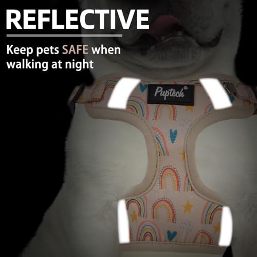 PUPTECK Dog Harness and Leash Set Medium Sized, Step in No Pull Adjustable - Image 4