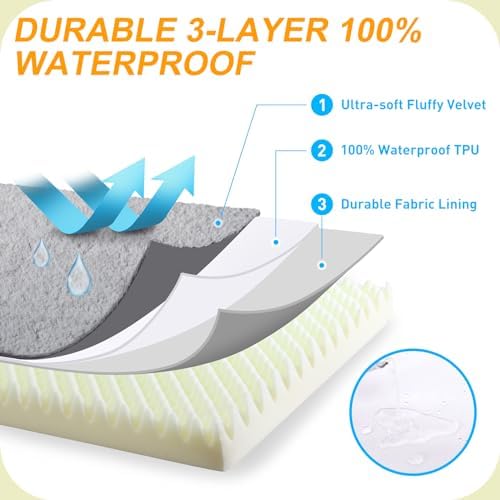 KSIIA Orthopedic Dog Bed for Small Dogs - Image 5