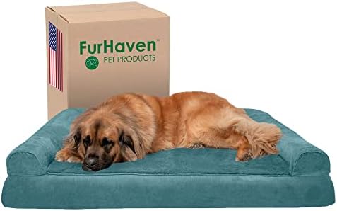Furhaven Orthopedic Dog Bed for Large Dogs w/ Removable Bolsters & Washable by FurHaven