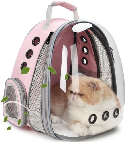 Lollimeow Expandable Bubble Cat Carrier Backpack, Supports up to 16 lbs by Lollimeow