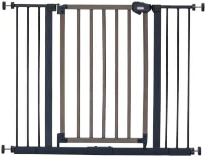 Regalo SAFETY 39" Extra Wide Wood Accent Baby Gate, Pressure Mount - Image 5