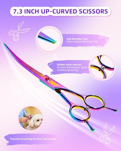 7.3" Dog Grooming Scissor - Image 3