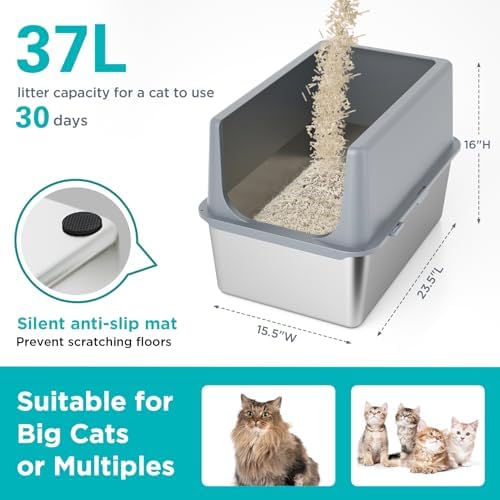 Stainless Steel Litter Box - Image 2