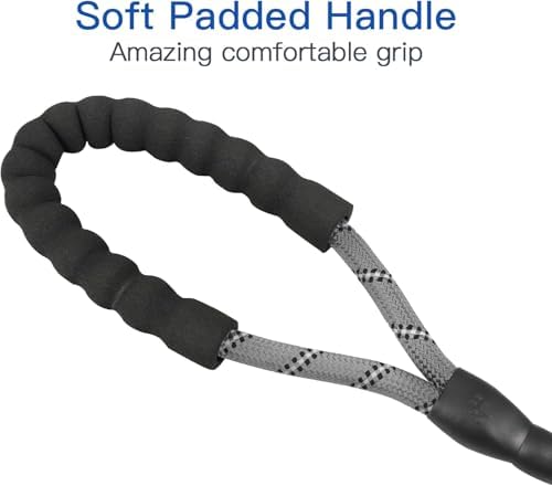 MingXpets Double Dog Leash, 360° Swivel Tangle Free Bungee Walking Training - Image 3