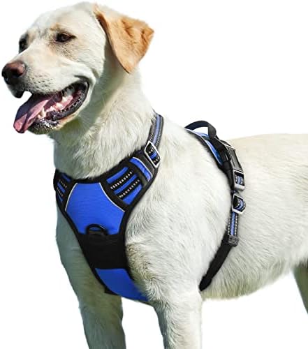 Eagloo Dog Harness for Large Dogs, No Pull Pet Vest by GoExplorewithEagloo