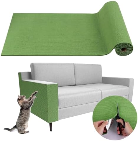 LSGCQ Cat Scratch Mat Self Adhesive Cat Scratch Furniture Protector by LSGCQ