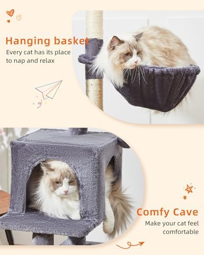 Taoqimiao Cat Tree, 49In Cat Tower - Image 5