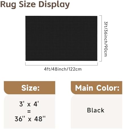 3x4 Waffle Bathroom Rug: Super Absorbent Washable Bath Mat - Image 2
