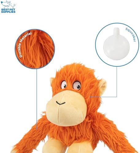 Best Pet Supplies Interactive Squeaky Dog Chew Toy, Ideal Dog Toys - Image 3