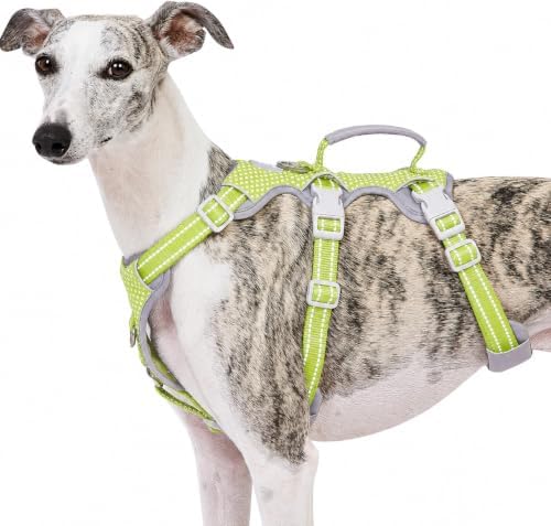 Huntboo Escape Proof Dog Harness, No Pull Reflective Harness by Huntboo