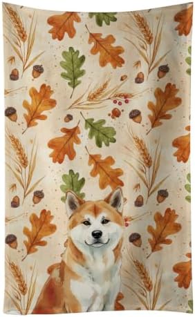 Caroline's Treasures Akita Dogs Kitchen Towel 15x25 in by CarolinesTreasures