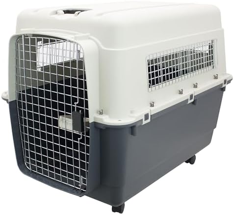 SportPet Airline Compliant XX-LARGE 39" Travel Dog Kennel-Durable Plastic - Image 3