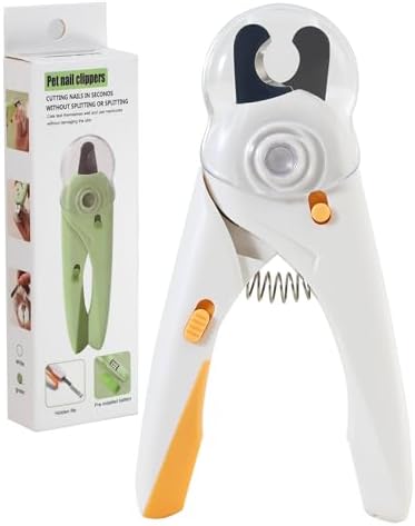 Pet Nail Clipper with Light for Cats & Small Dogs Puppies, Ultra Bright LED to by IPTPAS