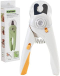 Pet Nail Clipper with Light for Cats & Small Dogs Puppies, Ultra Bright LED to by IPTPAS