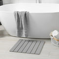 Meowoo Foldable Stone Bath Mat, 15.7" x 11.8" Diatomaceous Earth Mat by MeowooOfficial
