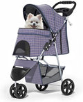 MoNiBloom Pet Stroller for Small/Medium Dogs and Cats up to 33 lbs by Monibloom