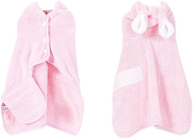 Pet Bathrobe for Dog Cat Absorbent Quick Drying Hooded Bath Towel - Image 5