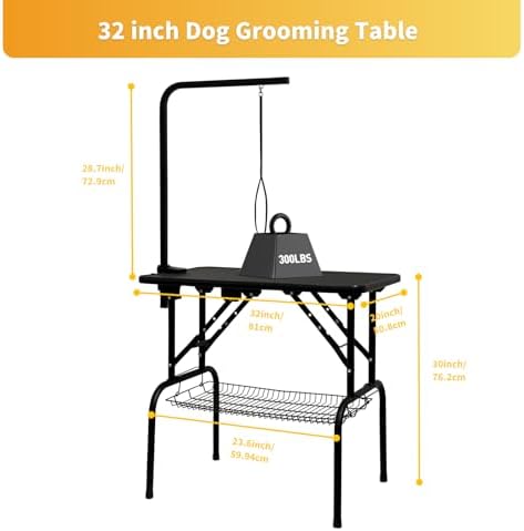 Baohe-32 Inch Dog Grooming Table - Image 2