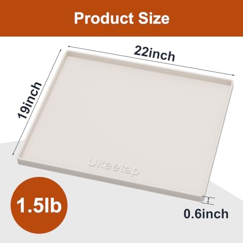 22" x 19" Extra Thick Silicone Mat Waterproof - Image 7