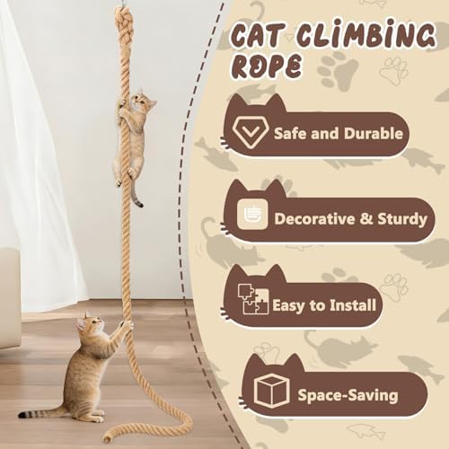 2" x9.8Ft Cat Climbing Rope - Image 4