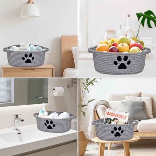Small Woven Dog Toy Basket - Image 6