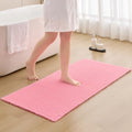 ILANGO Upgraded Waffle Bath Rug 24x48, Super Absorbent Non Slip Bath Mat by ILANGO
