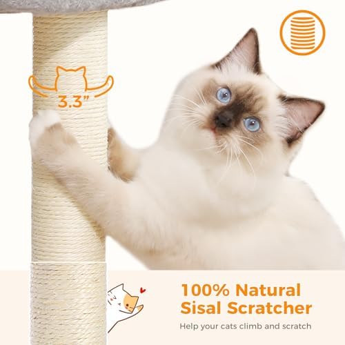 PETEPELA 19" Cat Scratching Post - Image 3