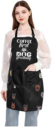 JXGZSO Dog Grooming Apron Dog Groomer Gifts Dog Hairdresser Gifts Dog Stylist - Image 2
