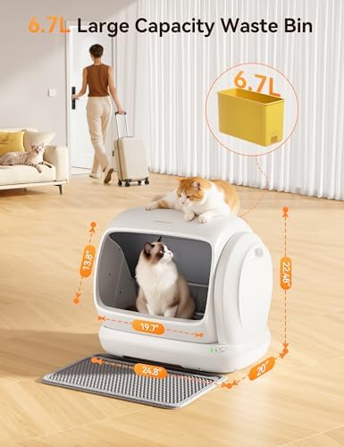Meowant Self-Cleaning Cat Litter Box, 106L Large Capacity - Image 5