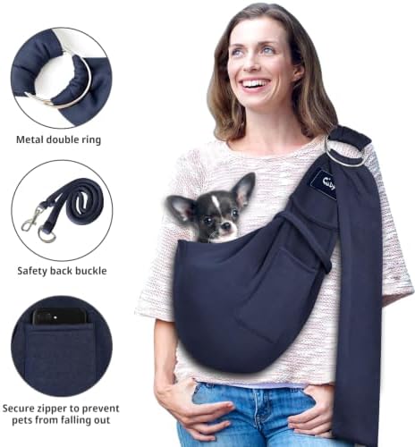 CUBY Dog and Cat Sling Carrier - Image 3