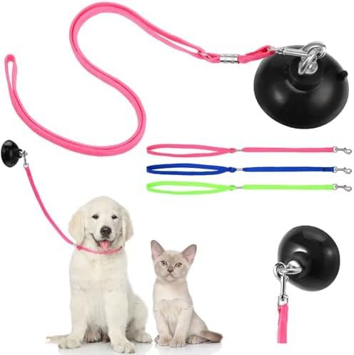 Frienda 4 Pcs Dog Bathing Tether Grooming Leash by Frienda