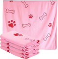Chumia 4 Pcs Dog Towels for Drying Dog Puppy Bulk Microfiber Absorbent Paw by Chumia